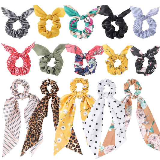 15 pieces of bow hair bows (color A)