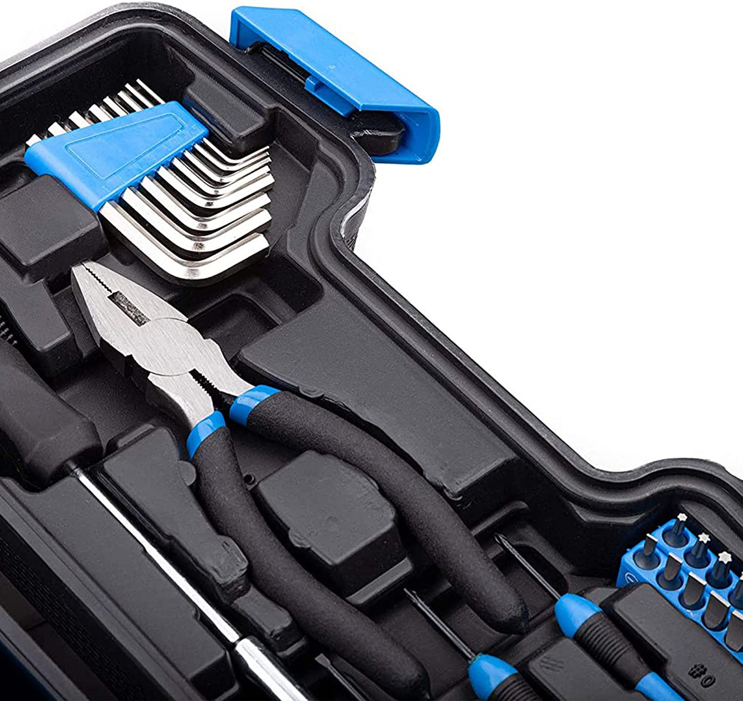 39 Piece Cutting Pliers Tool Set, Blue