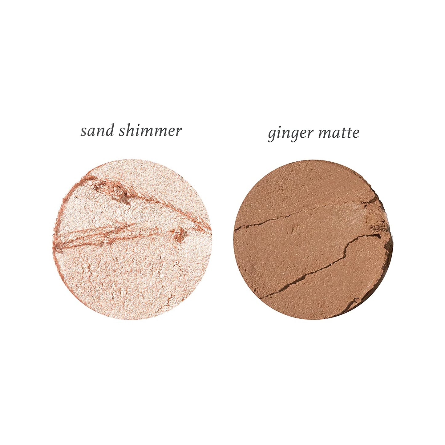 Eyeshadow Stick, 2Pcs (Color: Sand Shimmer & Ginger Matte Duo)