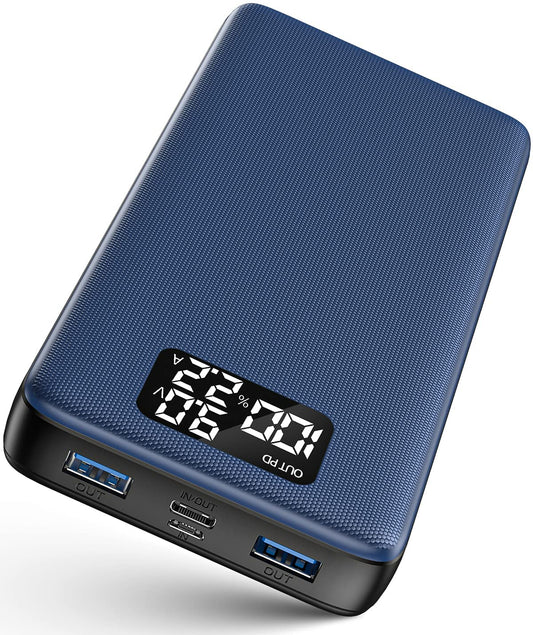 Portable Charger, 22.5W  Fast Charge 26800mAh (blue)