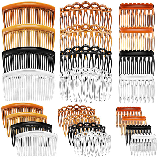 24 hair combs (9 tooth side, 11 tooth side, 23 tooth side)