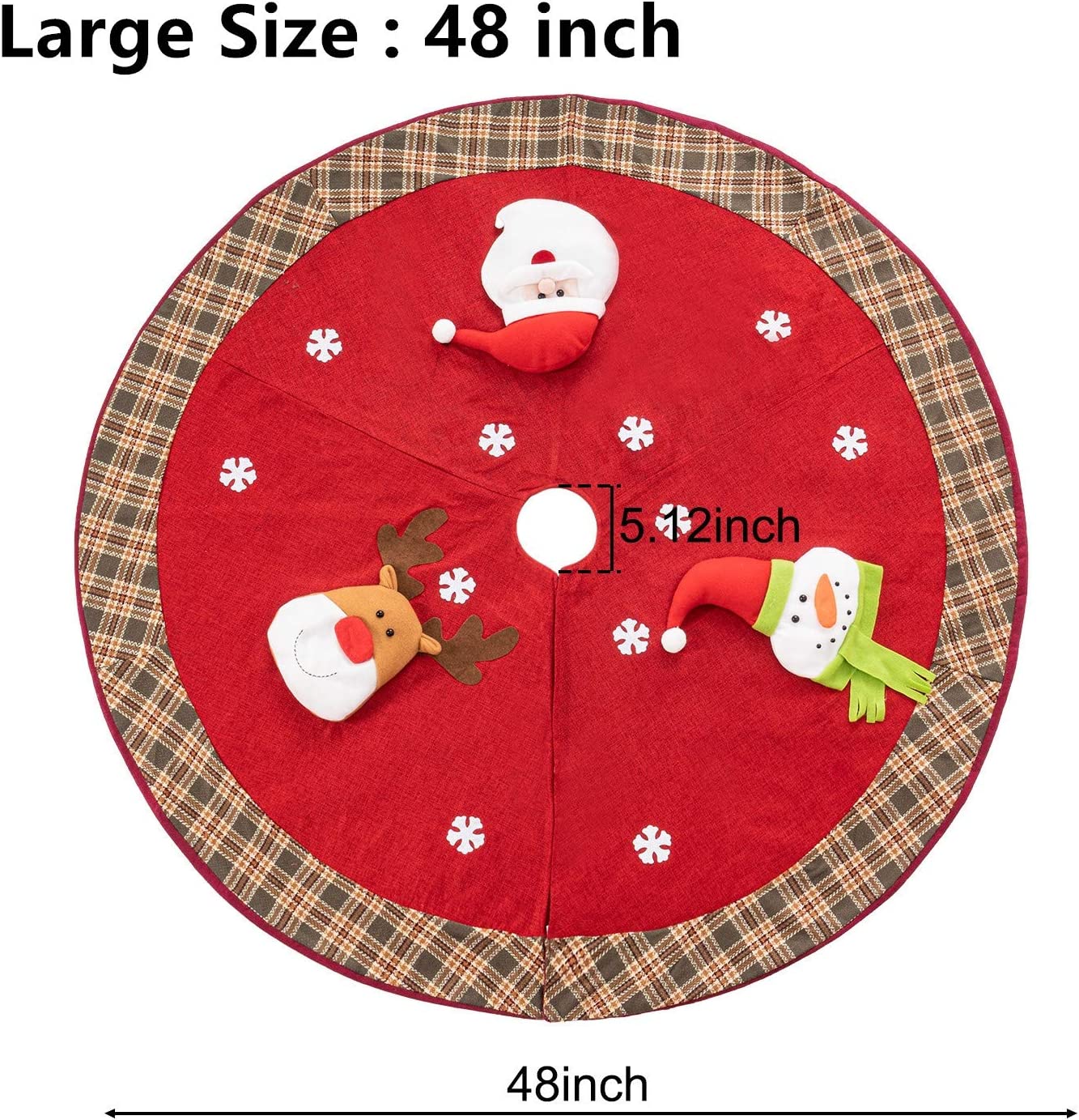 48 inch Christmas tree skirts