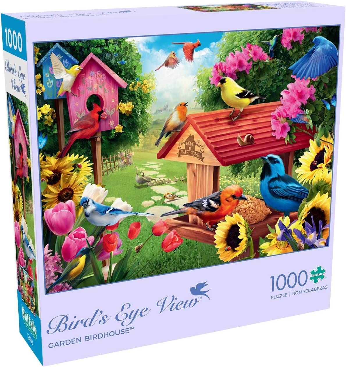 Garden Birdhouse - 1000 Piece Jigsaw Puzzle