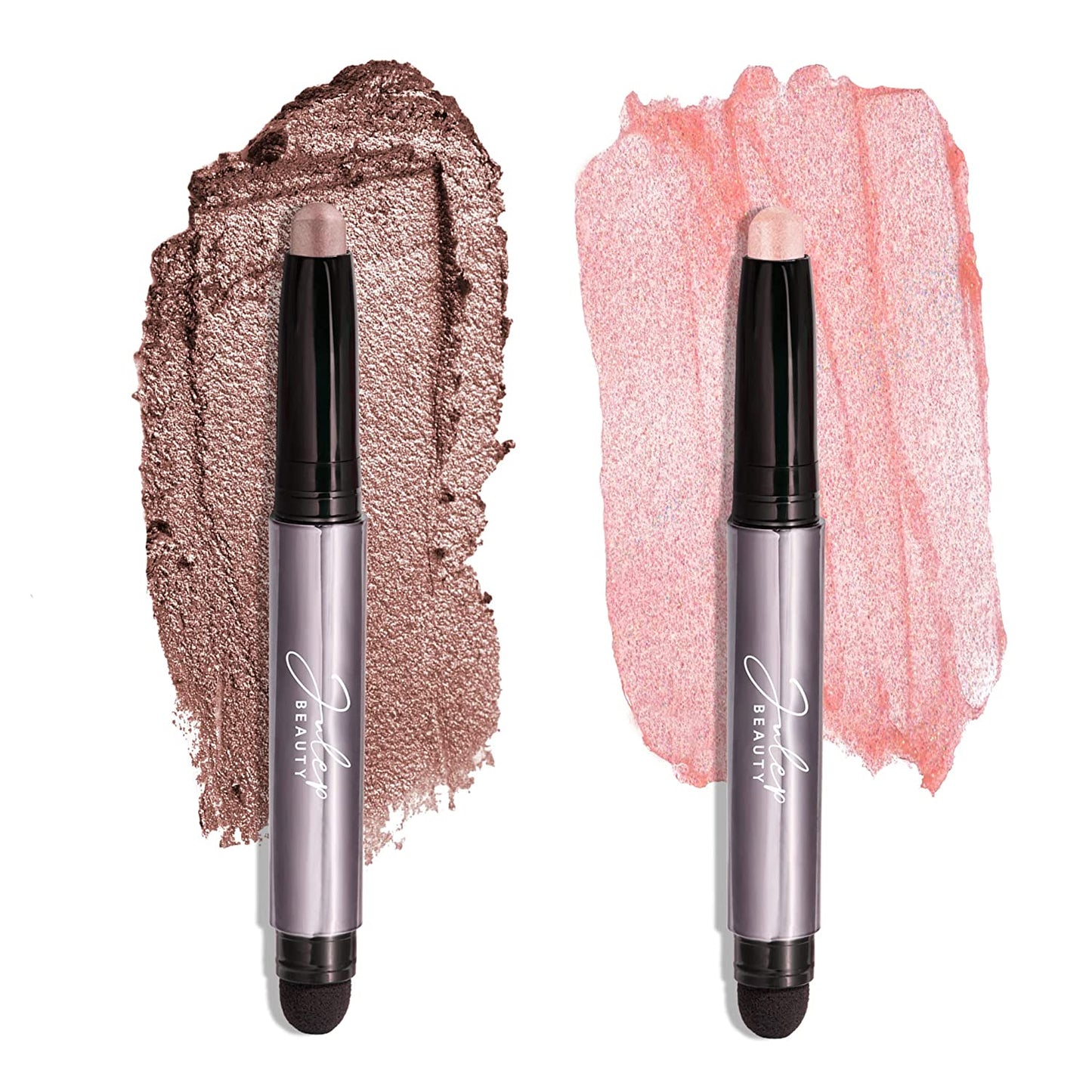 Eyeshadow Stick, 2Pcs (Blush Pink Metallic & Mink Mauve Metallic)