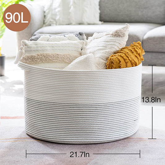 3xLarge Cotton Rope Basket