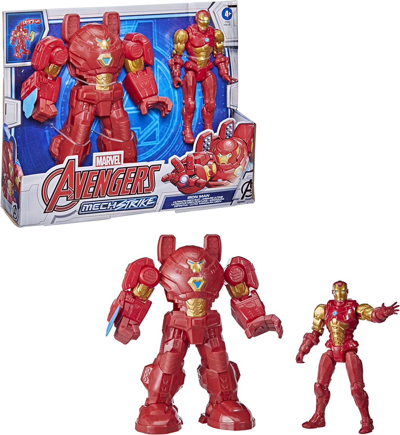 8-inch mechanical iron man action figure