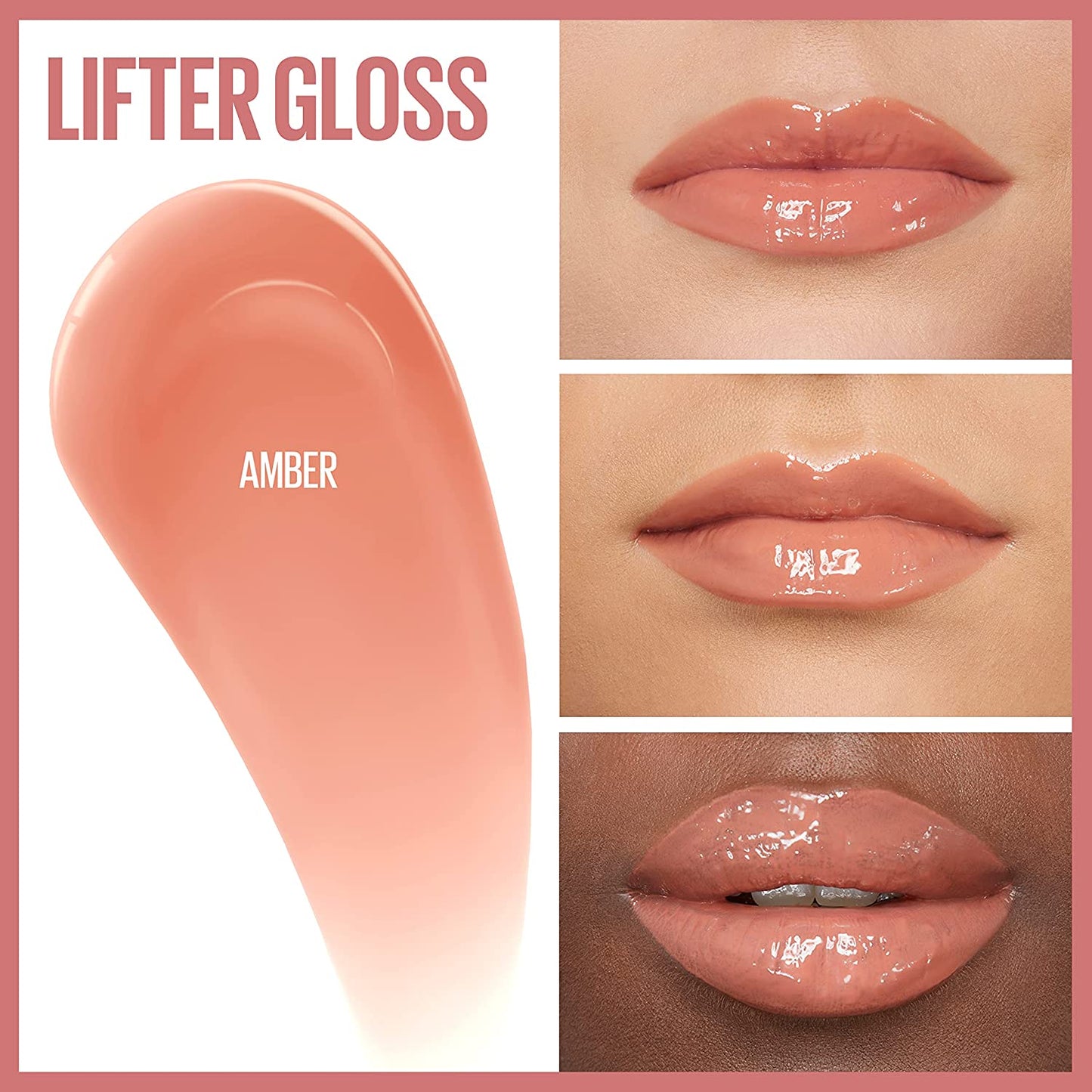 0,18oz Lifter Gloss Lip Gloss, Color: 007 Amber