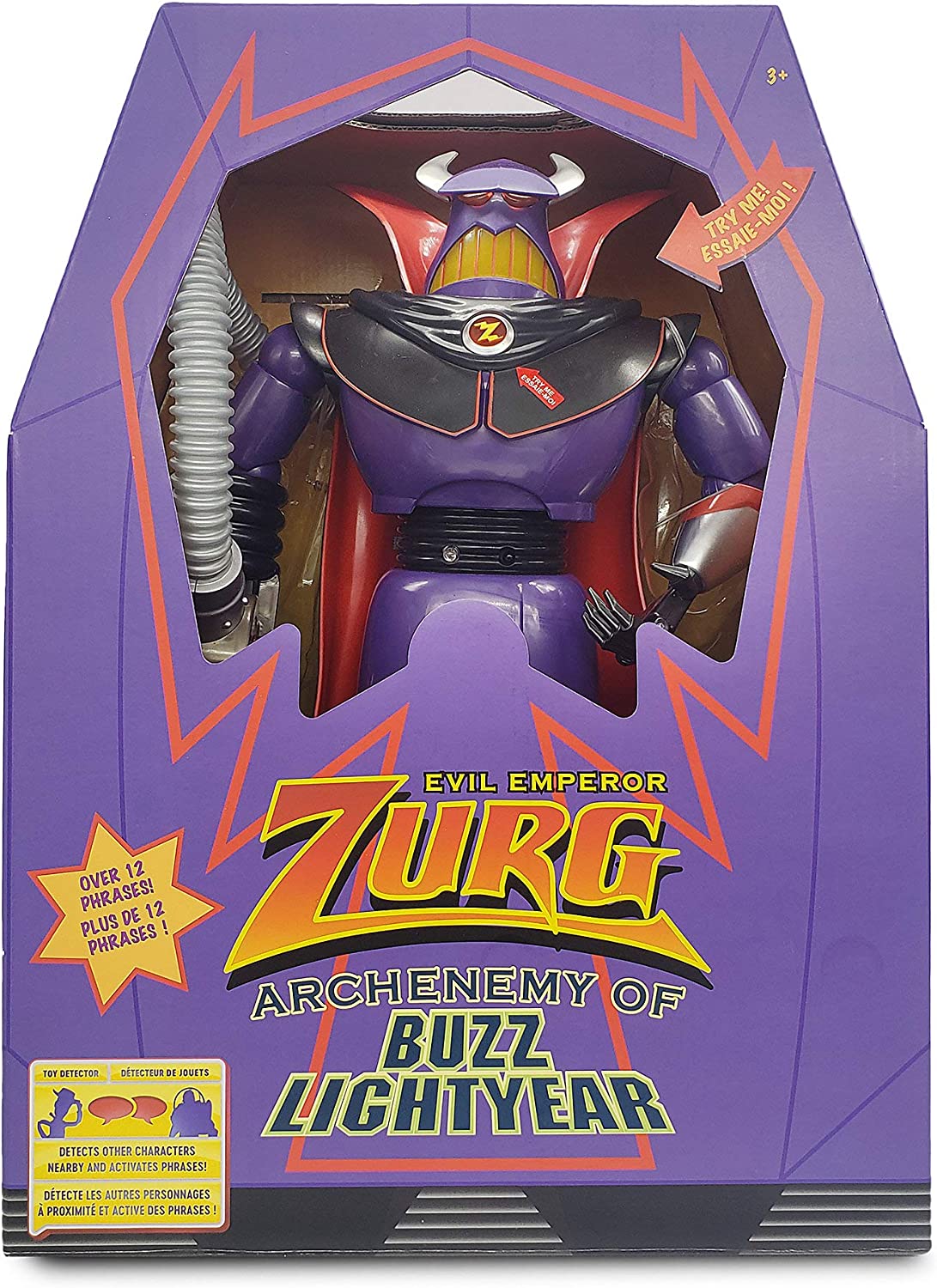 Zurg talking toy 17.24 x 14.02 x 7.52 inches