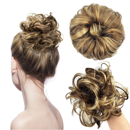 Messy Bun, Instant Synthetic Extension Piece, Color: 626