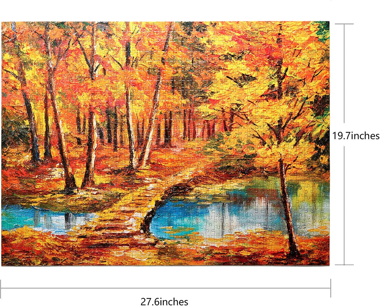 1000 Piece Puzzle - Style: Autumn Forest