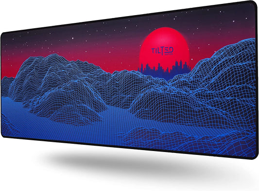 Large Extended Gaming Mouse Pad (Synth Galaxy Style)