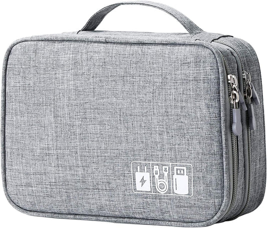 electronic accessory case - (grey)