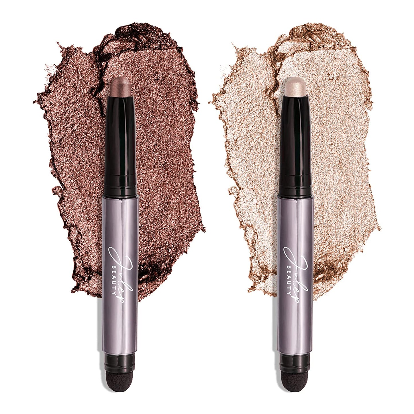 Eyeshadow Stick, 2Pcs (Color: Pearl Shimmer & Rose Shimmer Duo)