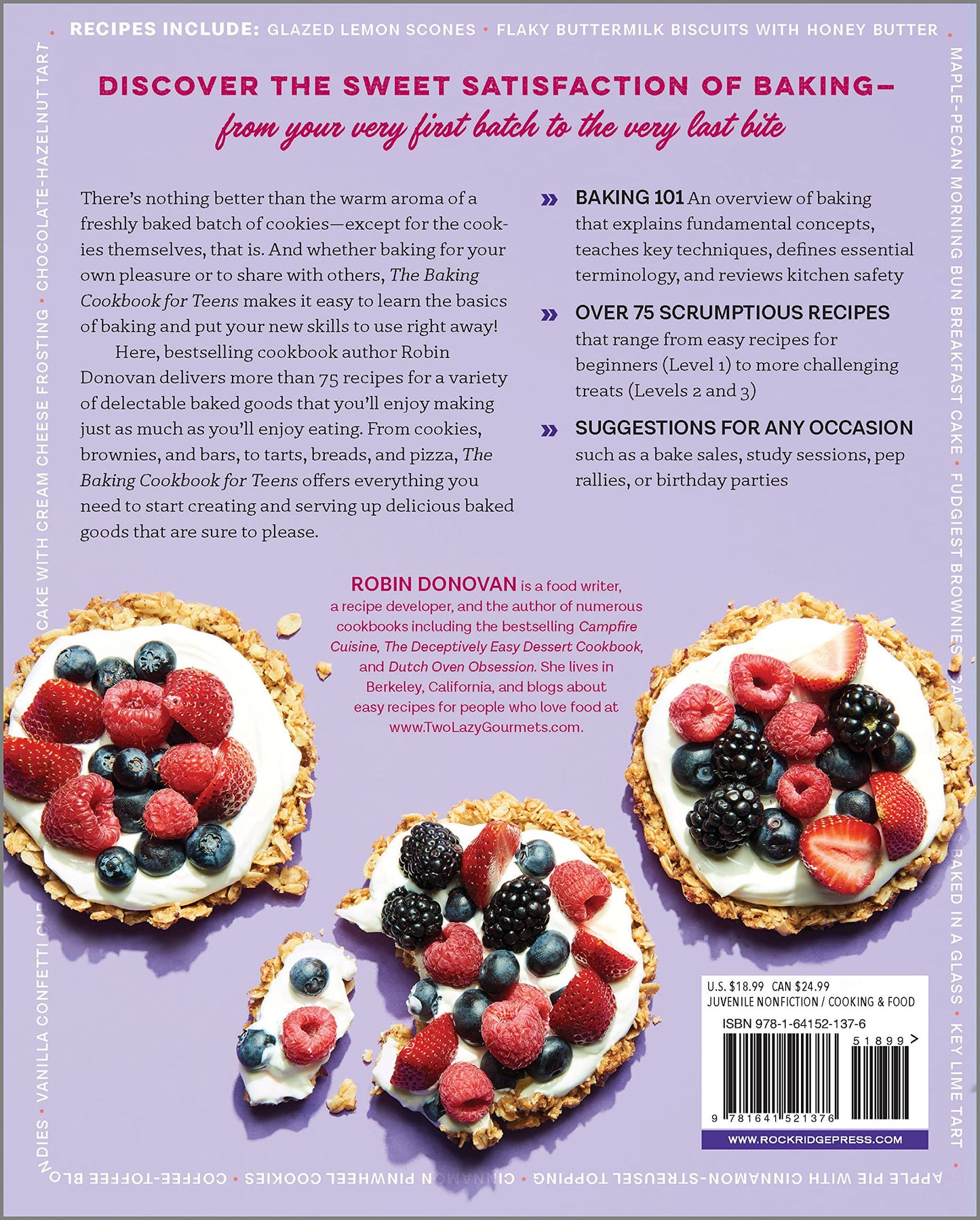 The Baking Cookbook for Teens, (Paperbck)