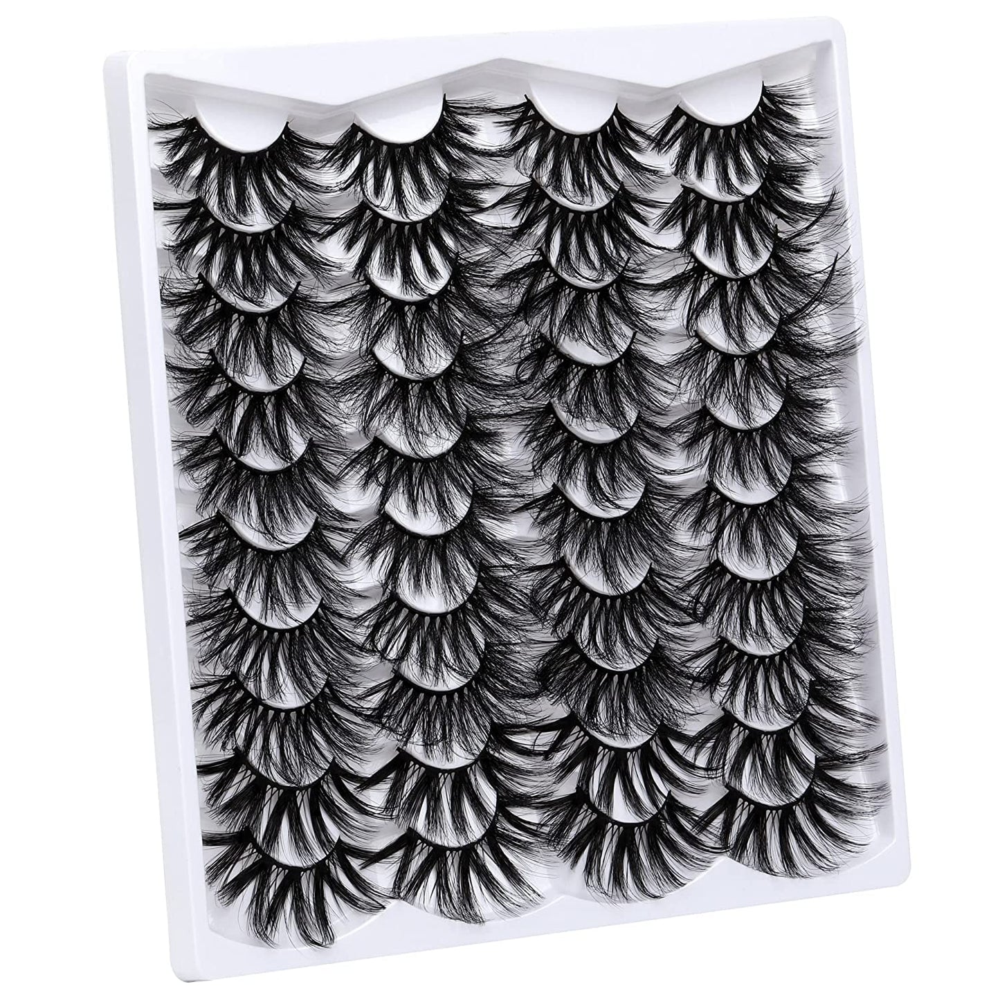 25mm Fluffy Mink Lashes 5 Styles Pack of 20 Pairs