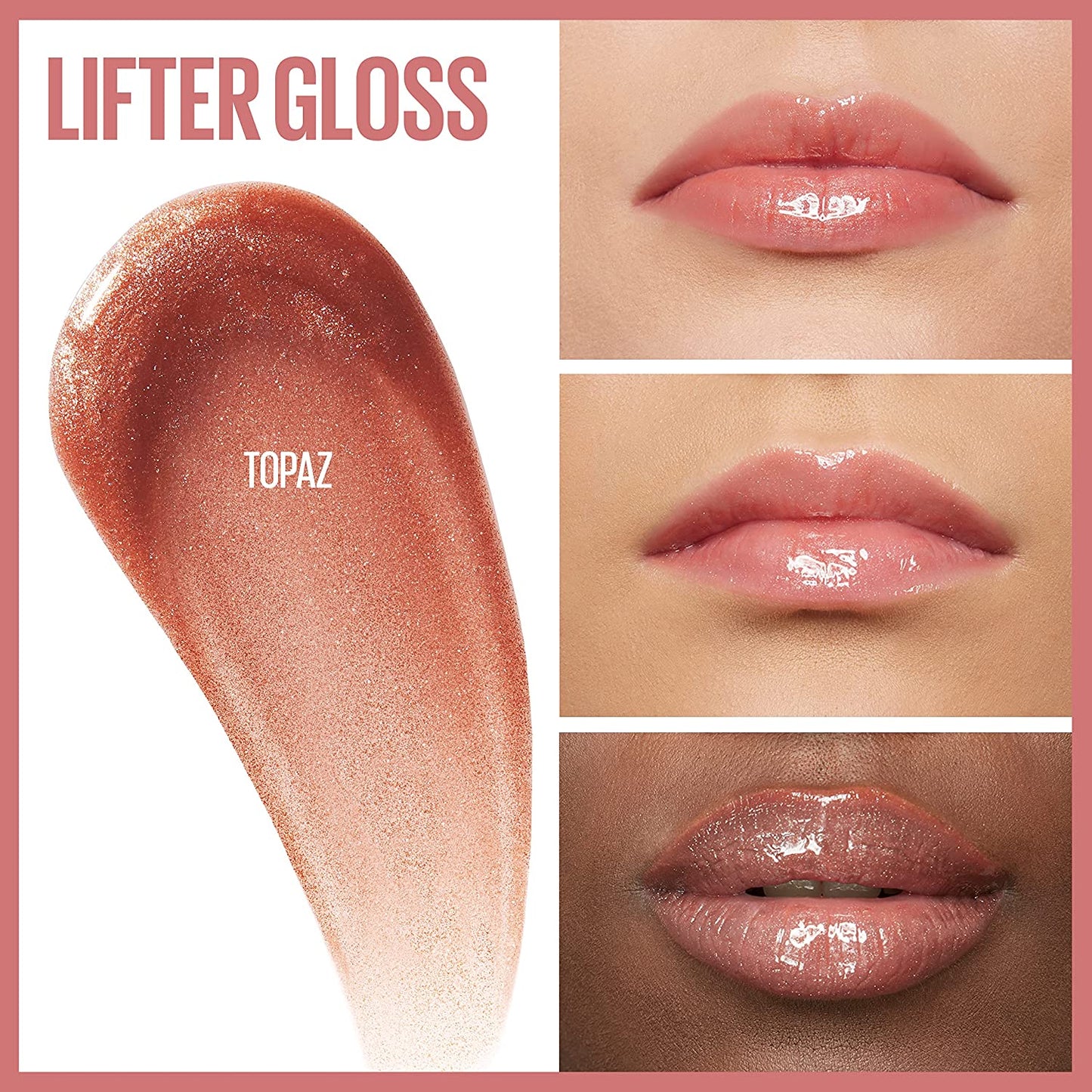 0,18oz Lifter Gloss Lip Gloss, Color: 009 Topaz