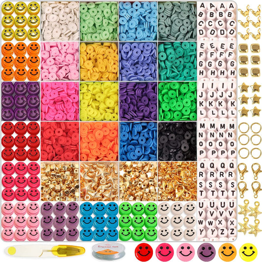 5800 Pcs for Jewelry Making Kit, Size: medium, Color Colorful