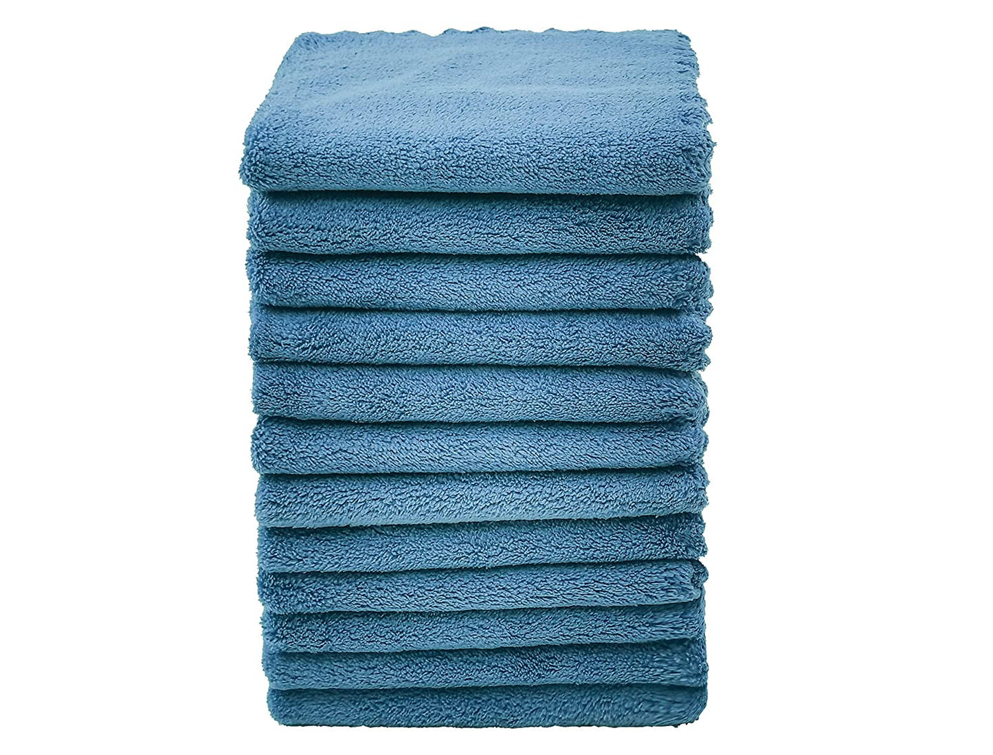 Baby Wipes, 12-Pack, 12" x 12", Microfiber Fleece, Navy