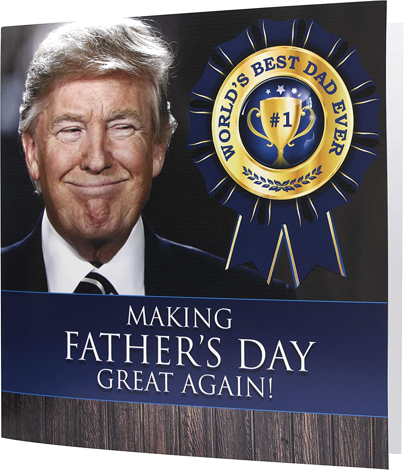 Trump REAL VOICE Trump Card - Funny Father's Day Card