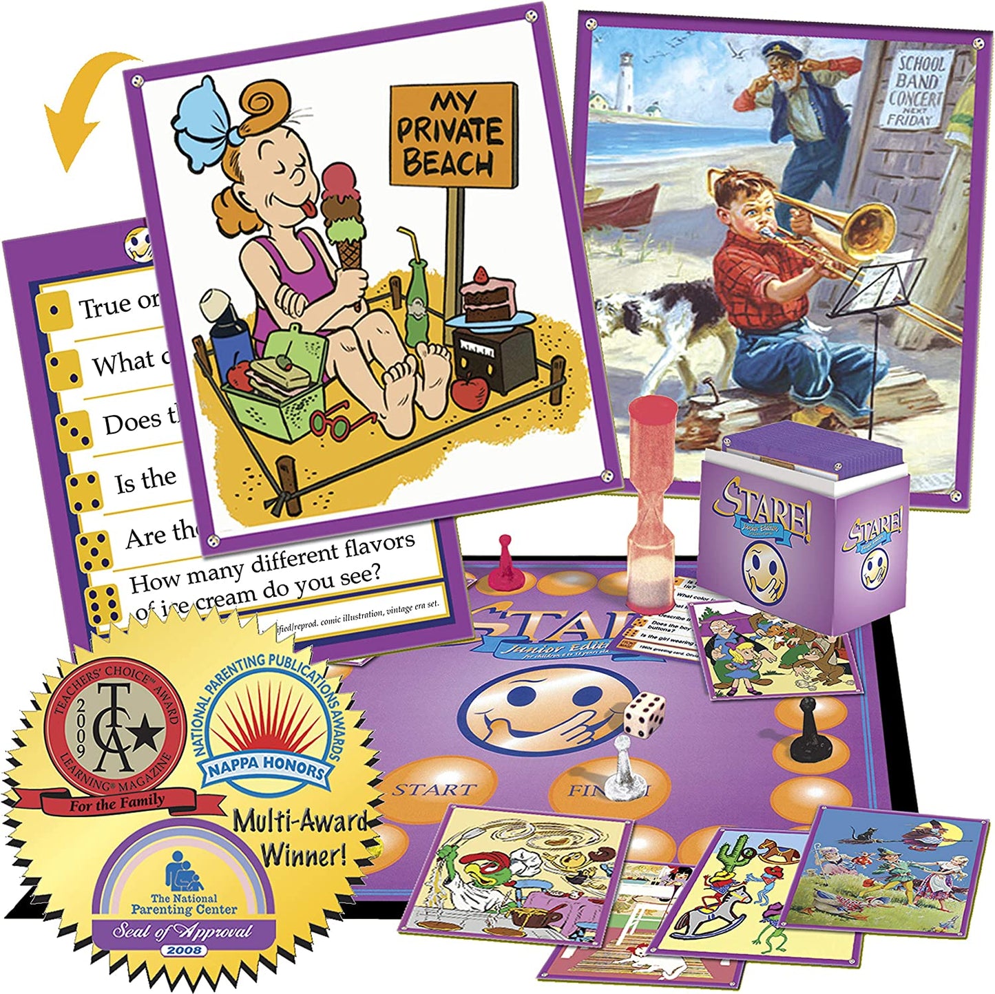 Stare Junior Board Game for Kids