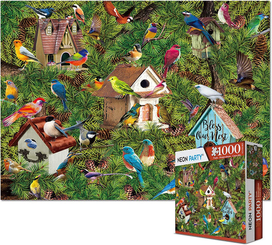 1000 Piece Puzzle - Colour: Bird