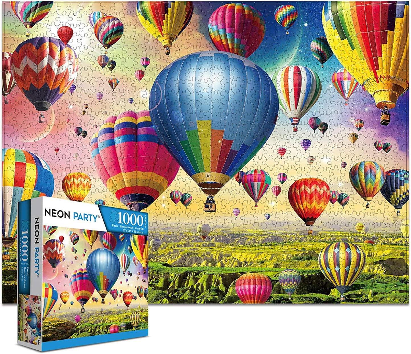 1000 Piece Puzzle - Colour: Balloon