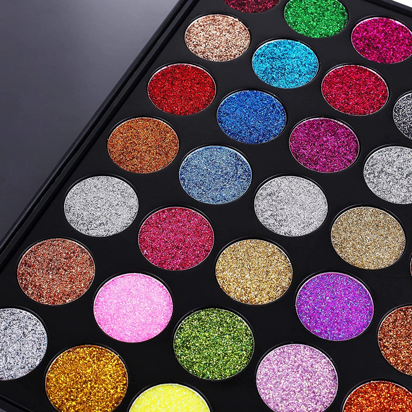 35 Shades Glitter Eyeshadow Palette, Eye Shadow 01