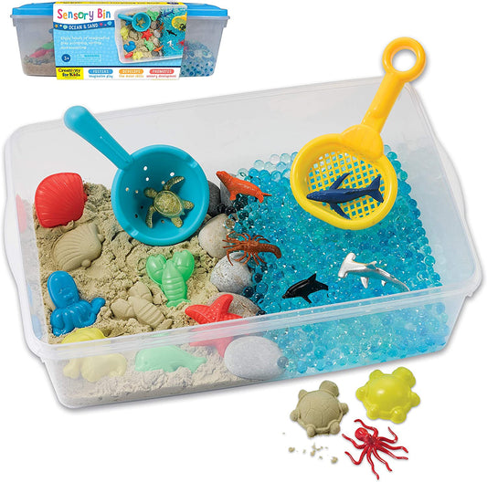 Toys for Kids Ocean and Sand, 10.25 x 14.5 x 4.75 inches