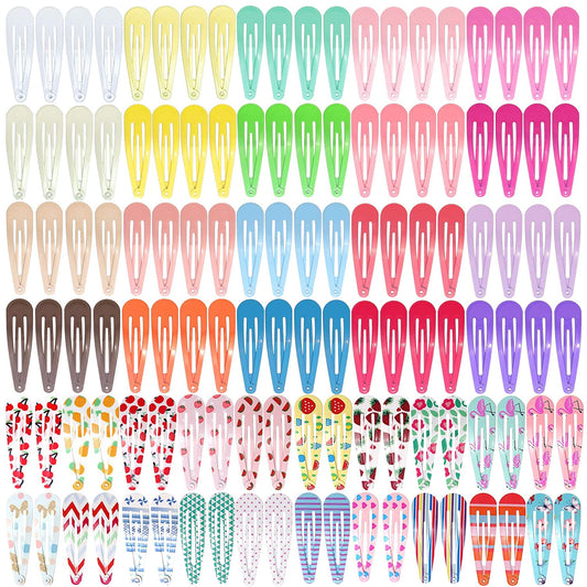 120 2 '' Metal Hair Clips (Multicolor)