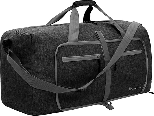 115L duffel bag, travel, color: black, 30"*14"*16.8"