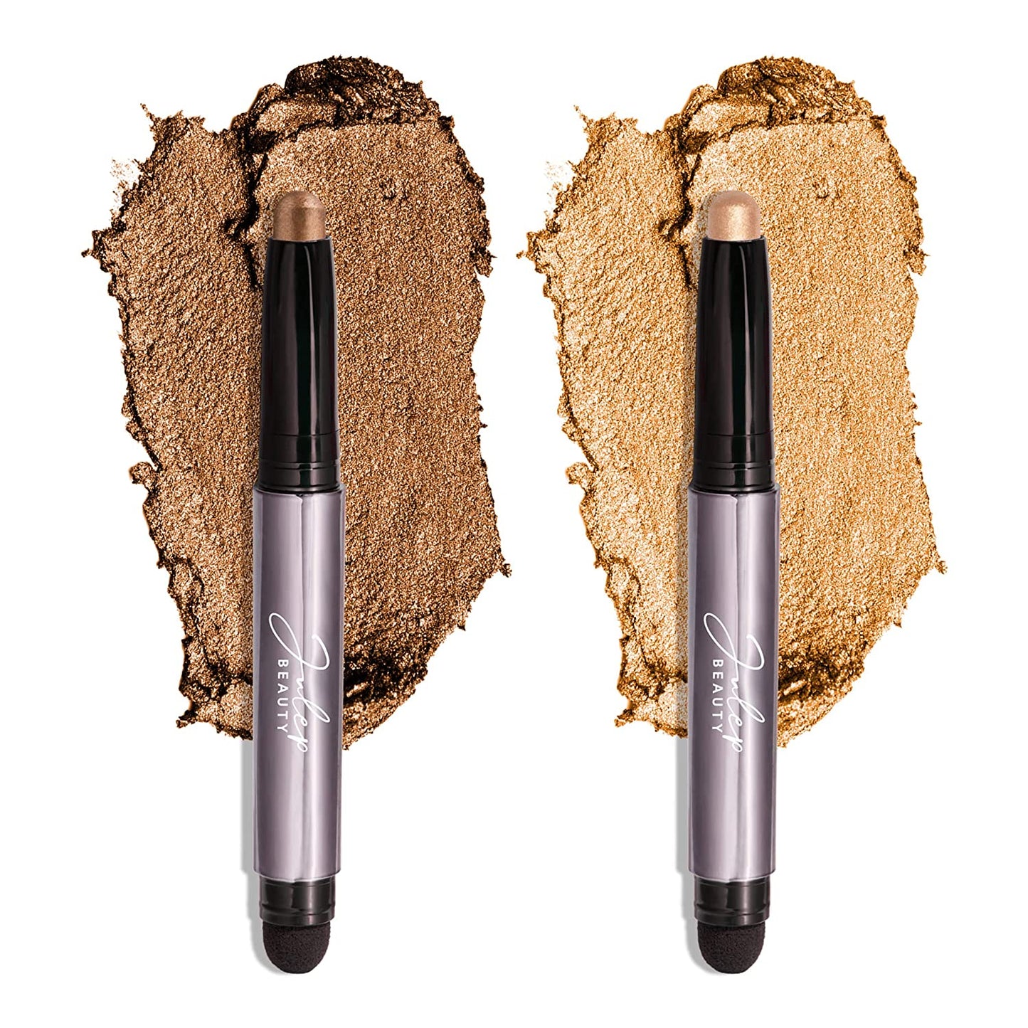 Eyeshadow Stick, 2Pcs (Bronze Shimmer & Warm Gold Shimmer Duo)