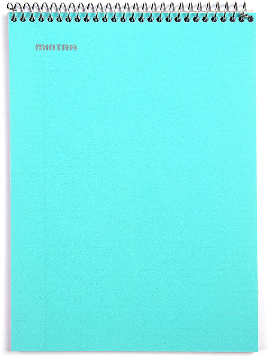 Spiral notebooks,Color: Teal, Purple, White