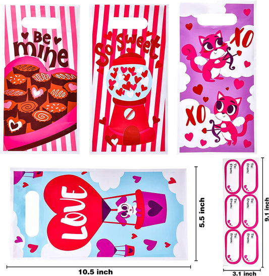 Valentine's Day Gift Bag Set of 48