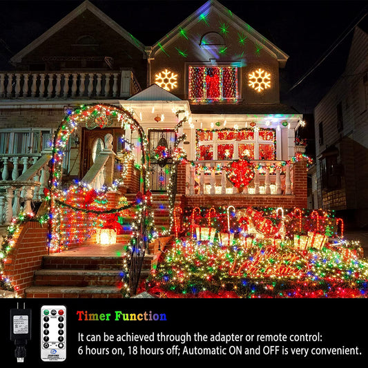 Multicolor 403ft LED Christmas Lights