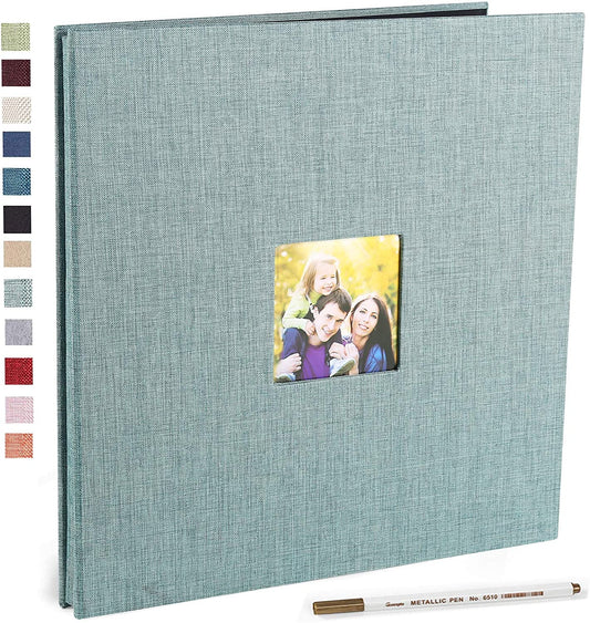 13x12.8" Large Photo Album, 40 Pages (Turquoise)