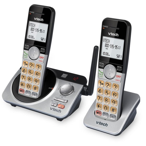 2 Extended Range Cordless Phones and Answering System