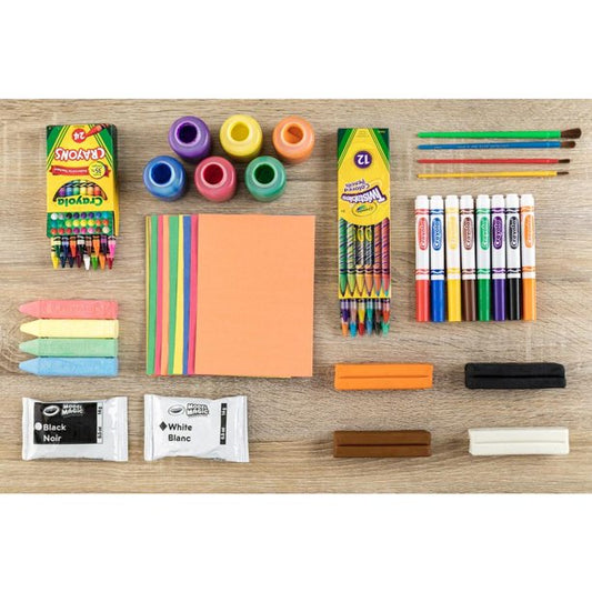 Arts & Crafts Supplies Set - 90 Pieces