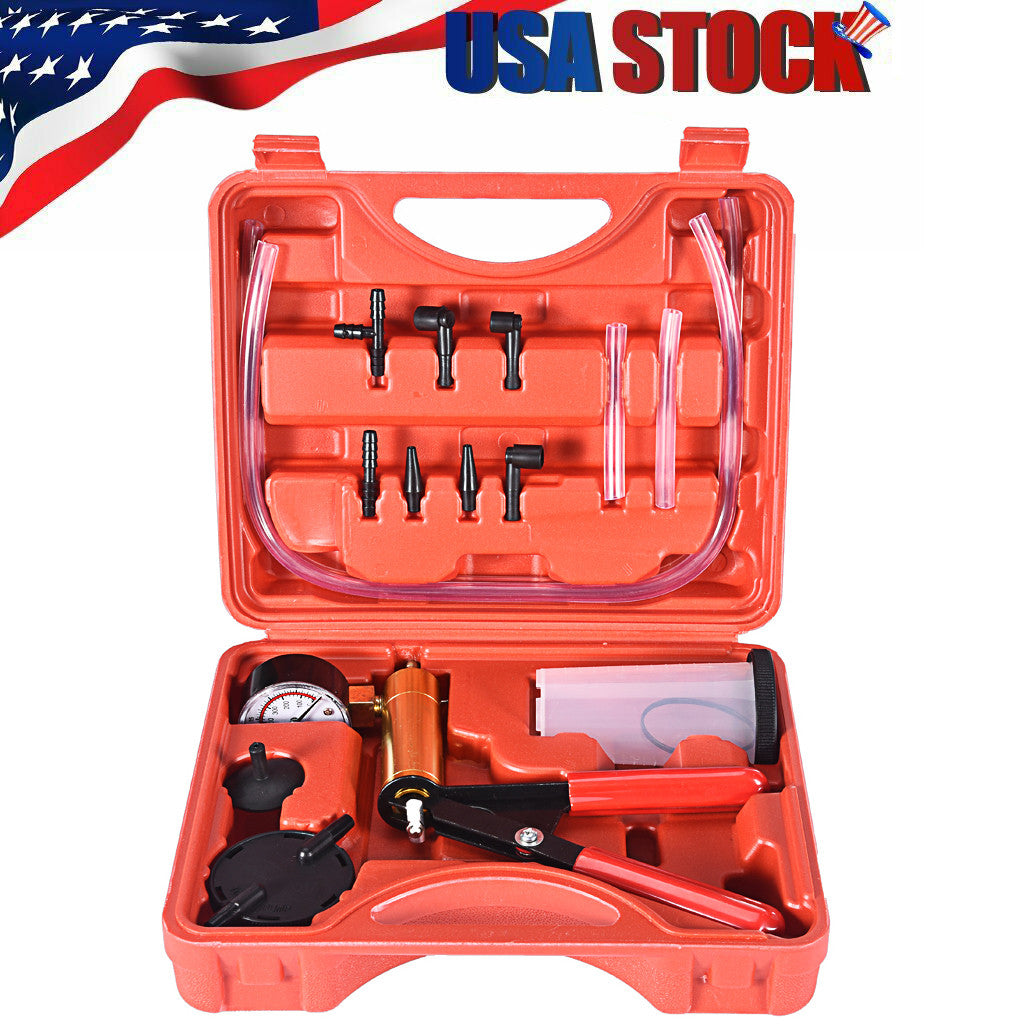 2 in 1 DIY Hand Tool Kit, Red-26.5*9.2*22.5CM