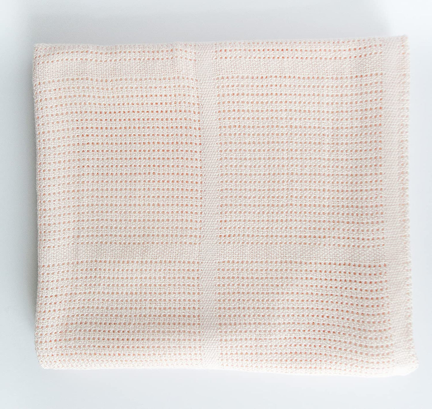 Baby Cotton Cellular Blanket - Colour: Soft Pink