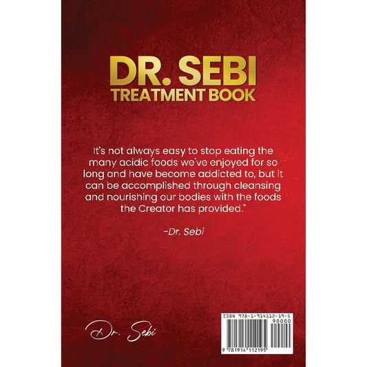 DR. SEBI'S TREATMENT BOOK, Paperback