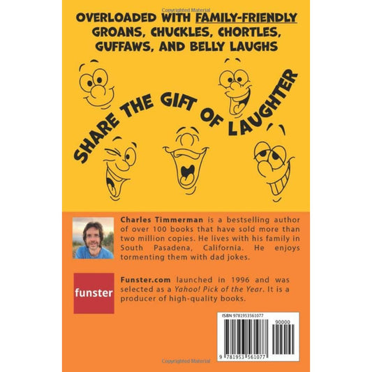 Funster 600+ Funniest Dad Jokes Book, Paperback