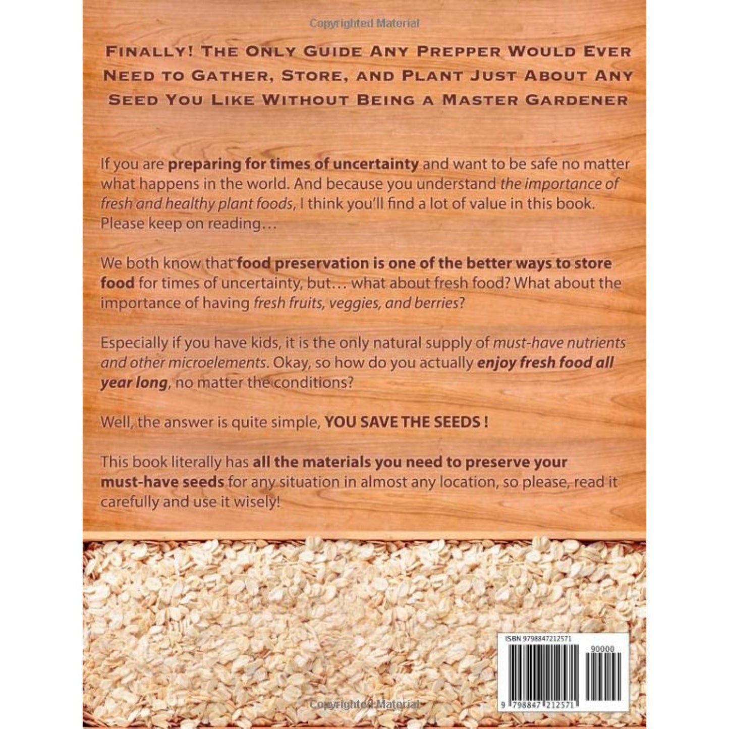 The Seed Saving Bible, Paperback