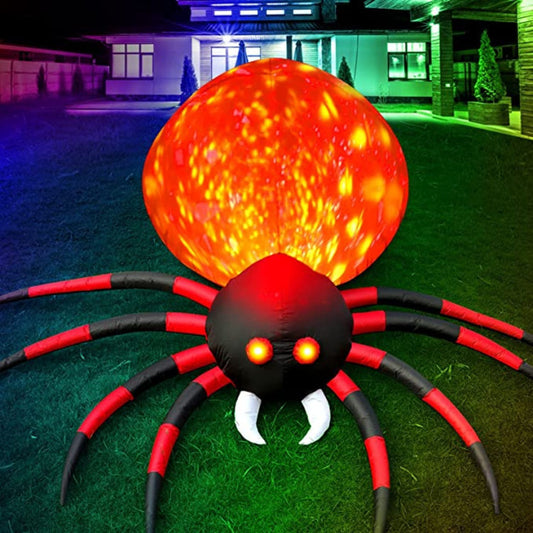 10 Foot Inflatable Spider with led light