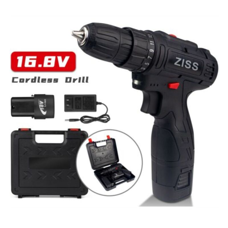 16.8V 3/8 Electric Cordless Drill