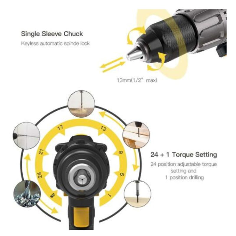 20V Max 2-Piece Cordless Drill/Driver 2.0