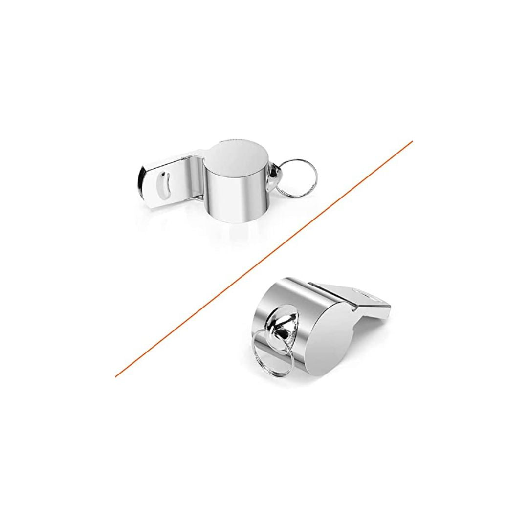 Stainless Steel Whistle of 2 pcs