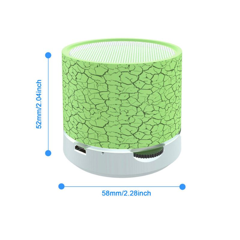 Wireless Portable Bluetooth Speaker, Color: Green