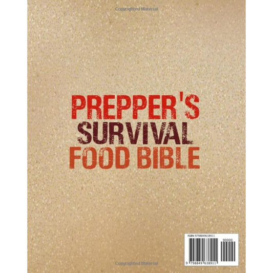 The Prepper's Survival Food Bible, Paperback