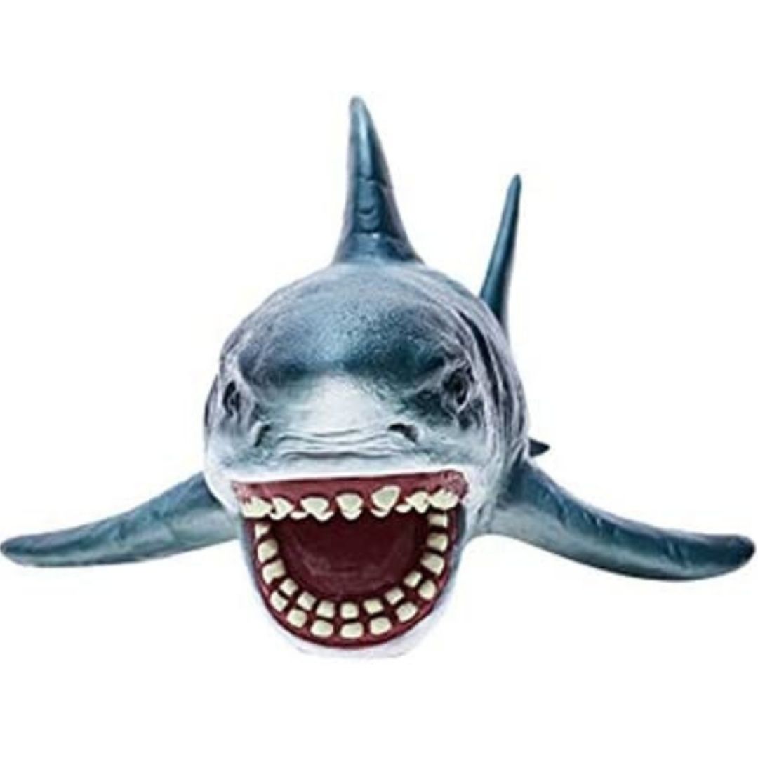 9.72 x 5.91 x 3.27 inch toy (great white shark)