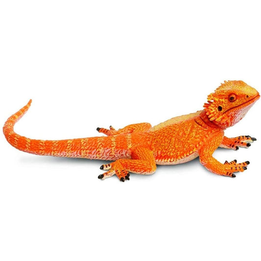 8.5" x 5.75" toy Bearded Dragon figure